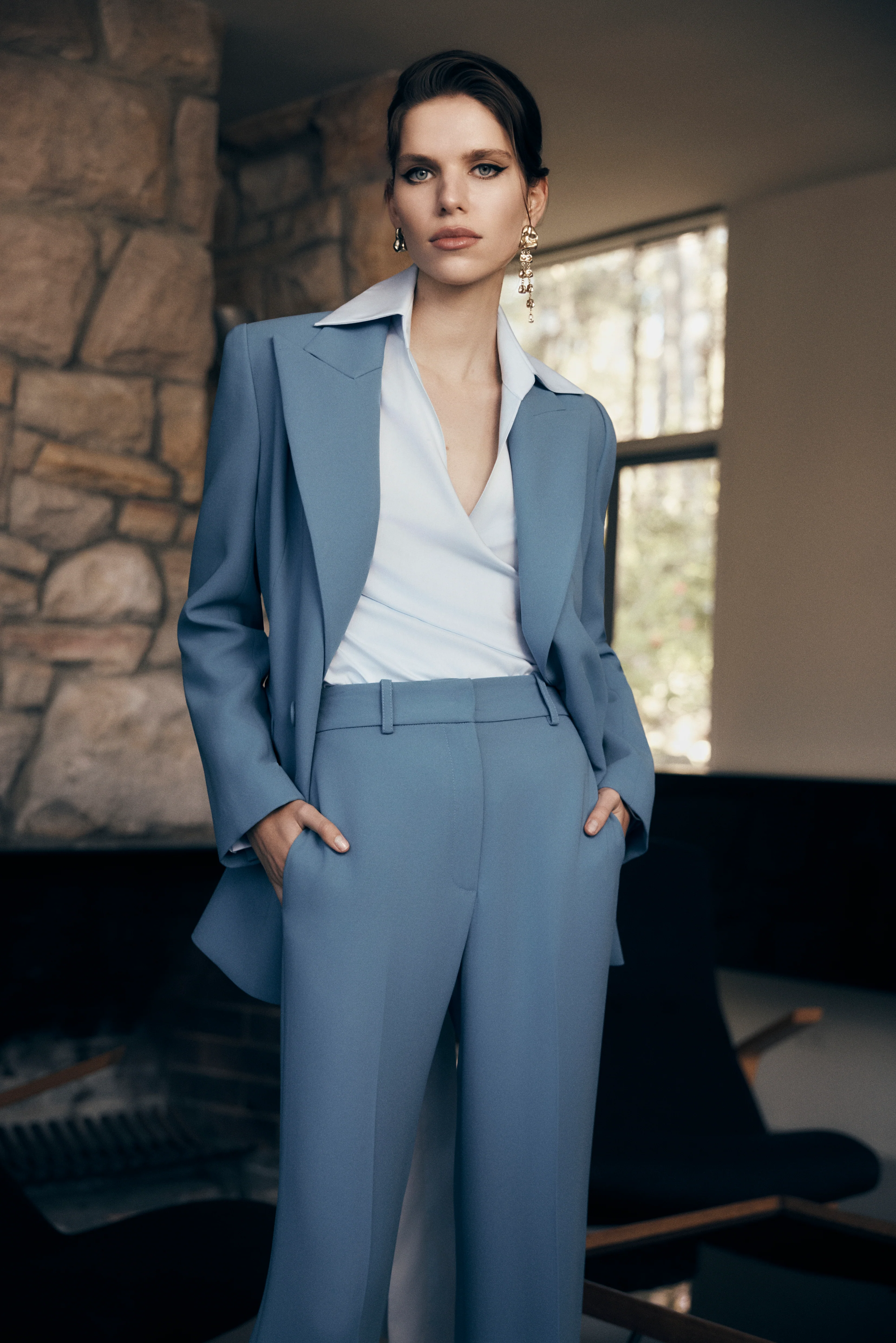 ATLAS CREPE STRAIGHT LEG PANT - Image 5