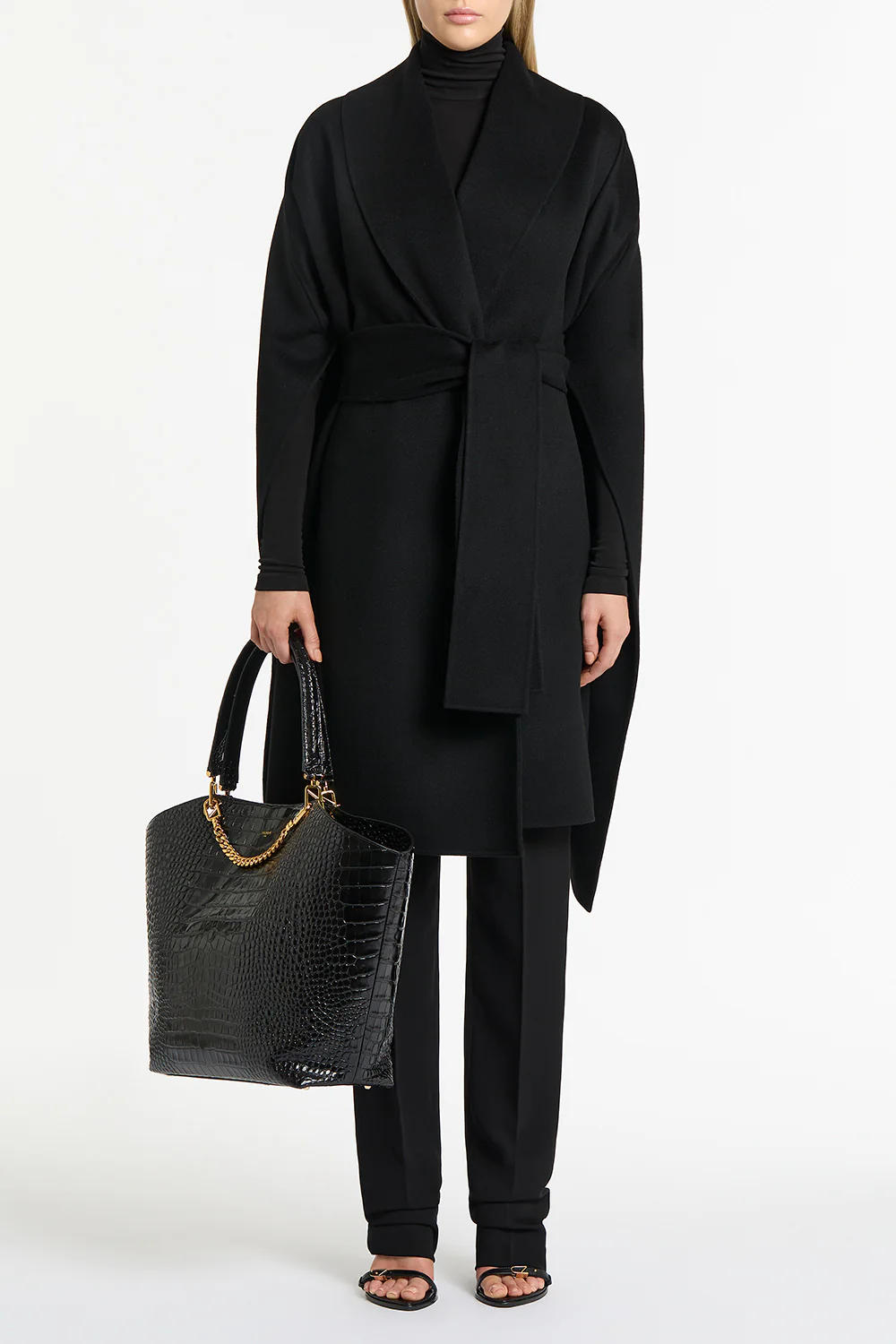 BLACK MILANO TOTE BAG - Image 3