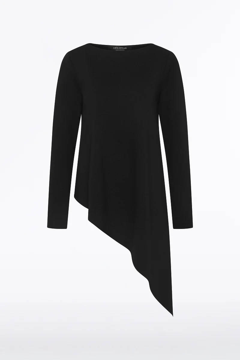 BLACK PONTE ASYMMETRIC TOP - Image 4