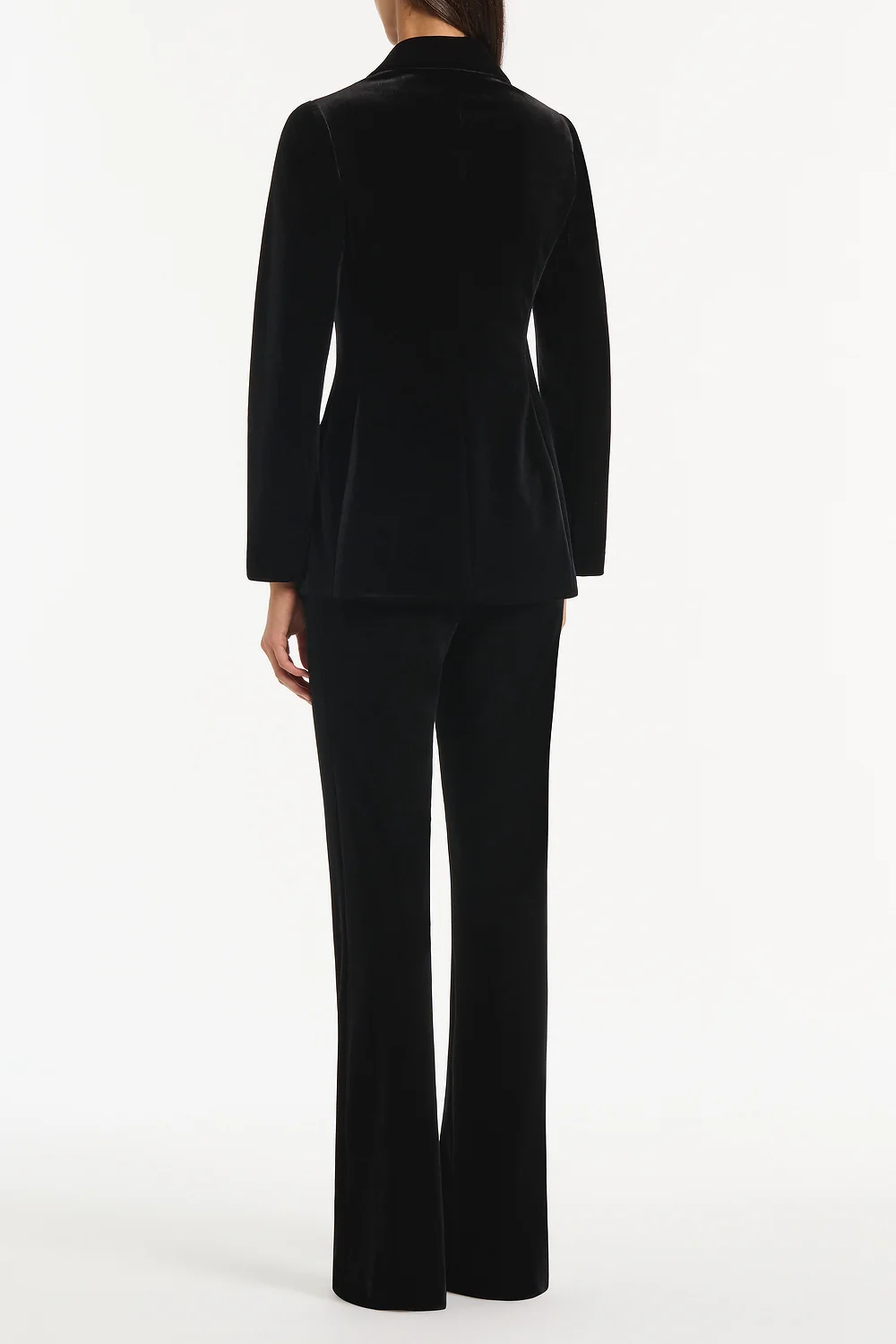 BLACK VELVET TUXEDO JACKET - Image 2