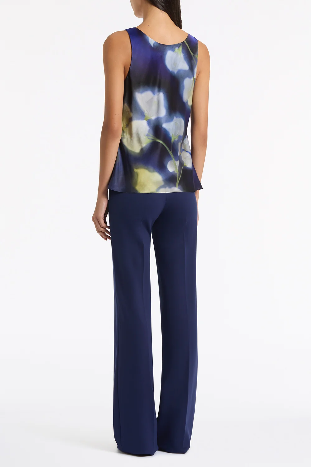 CALLA LILY SILK VISCOSE SCOOP CAMI - Image 3