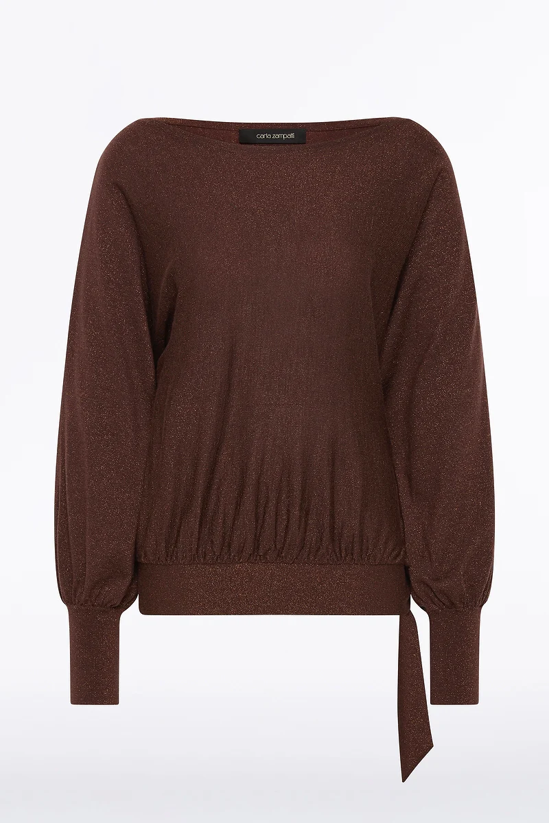COPPER TIE KNIT TOP - Image 5