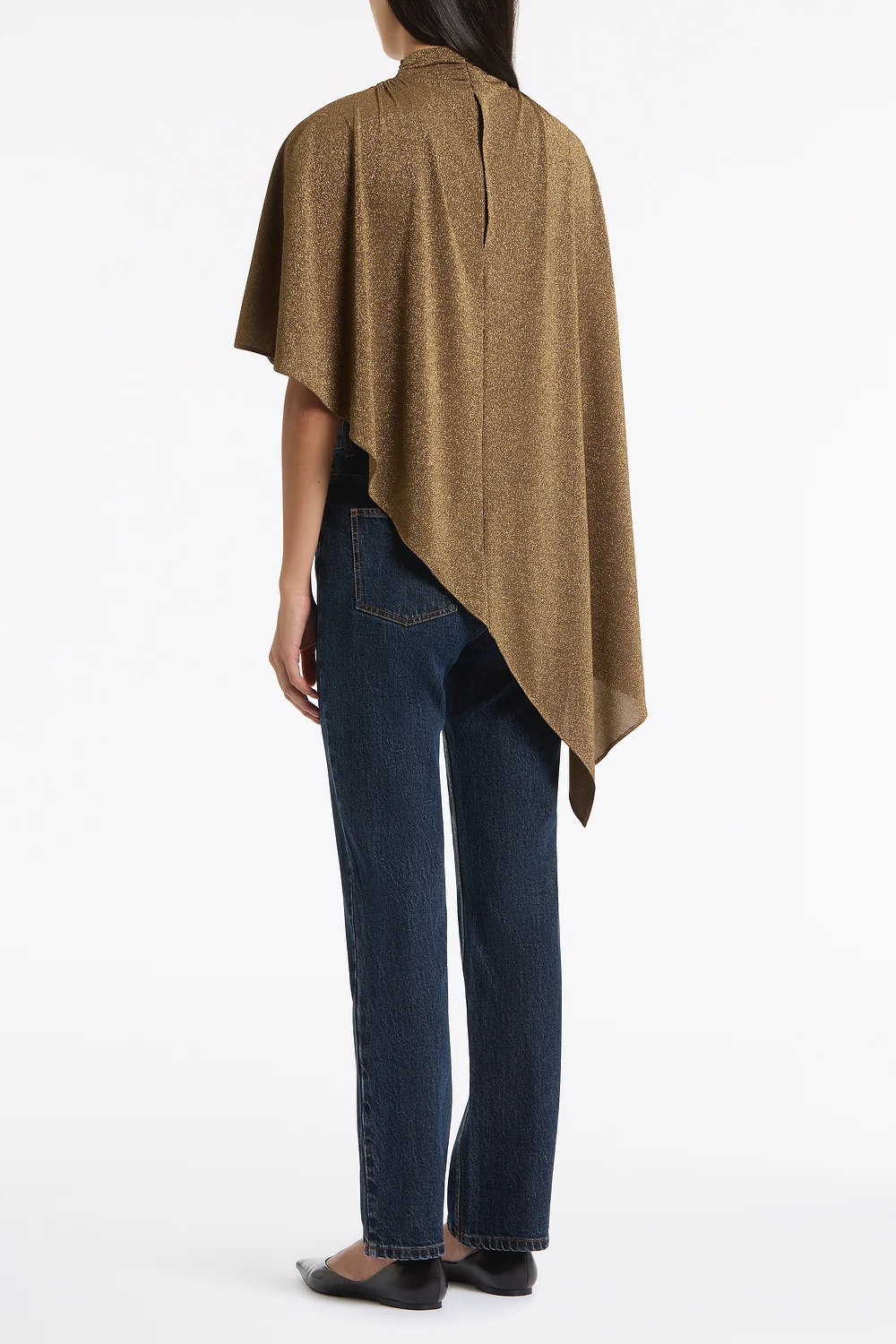 DARK INDIGO DENIM STRAIGHT LEG JEAN - Image 3