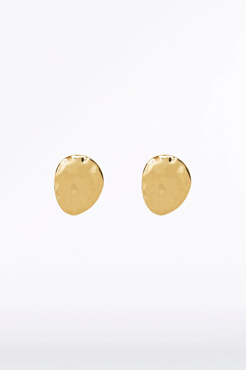 HAMMERED SPHERE EARRING - Image 4