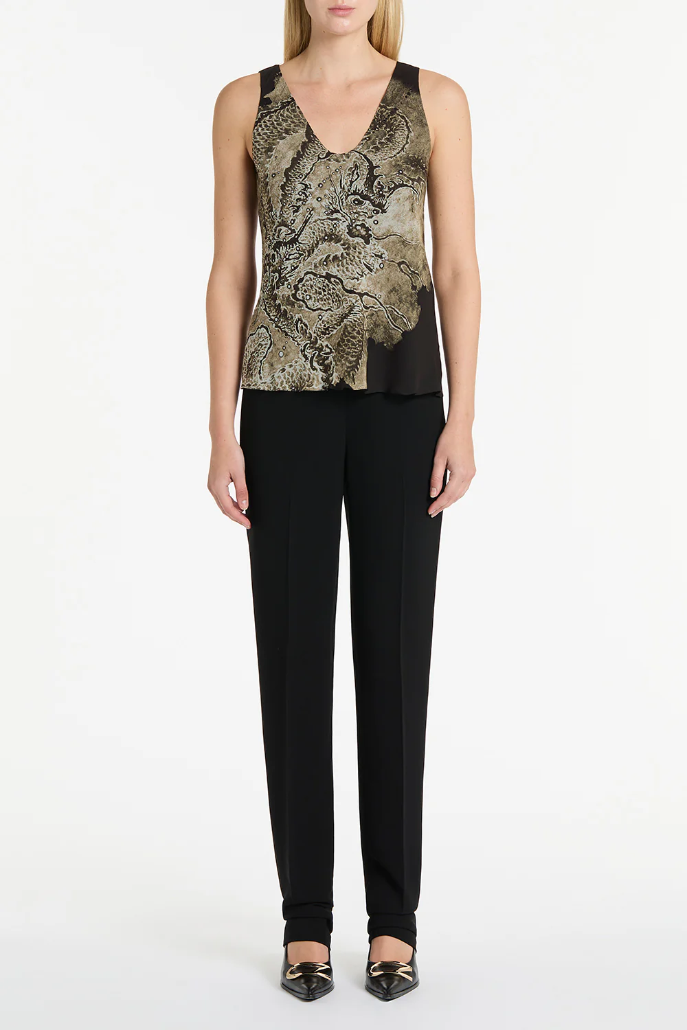 LINDY LEE FIERCE DRAGON CAMISOLE