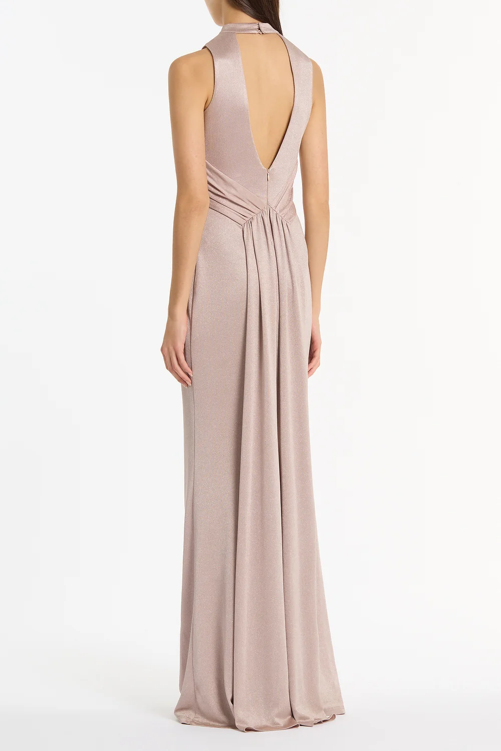 MOUSSE JERSEY TWIST FRONT MAXI DRESS - Image 3