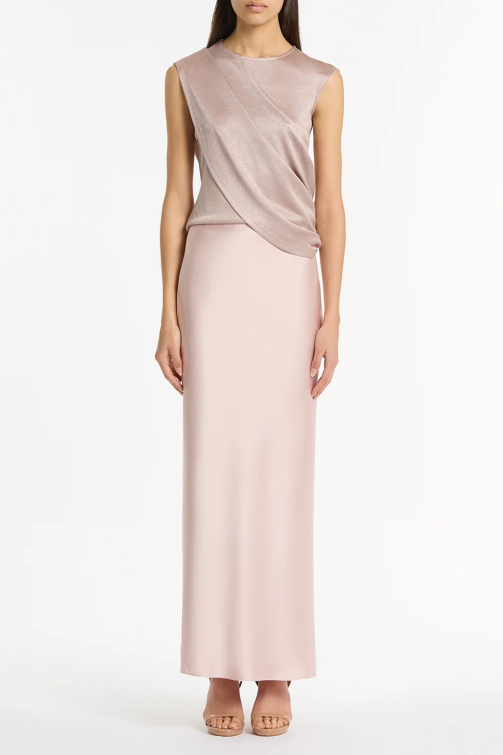 MOUSSE JERSEY TWIST TOP