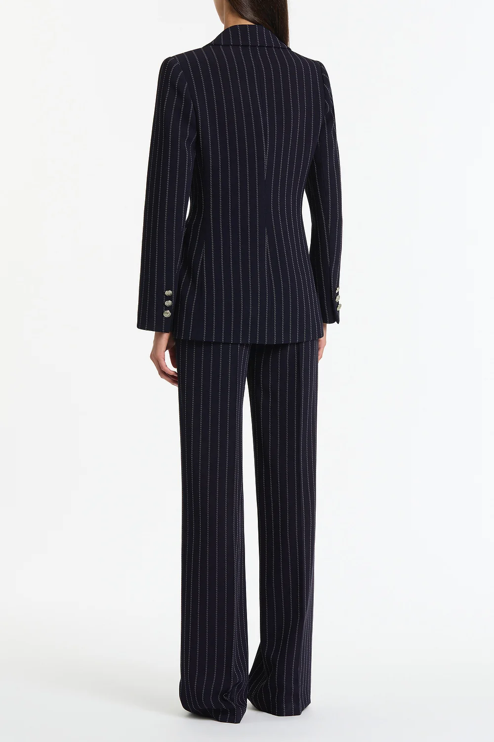 NAVY PINSTRIPE JACKET - Image 2