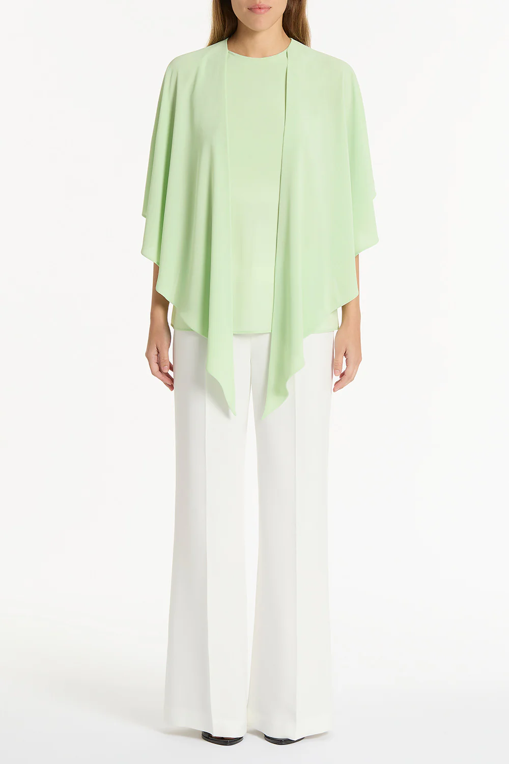 PERIDOT GEORGETTE CASCATA TOP