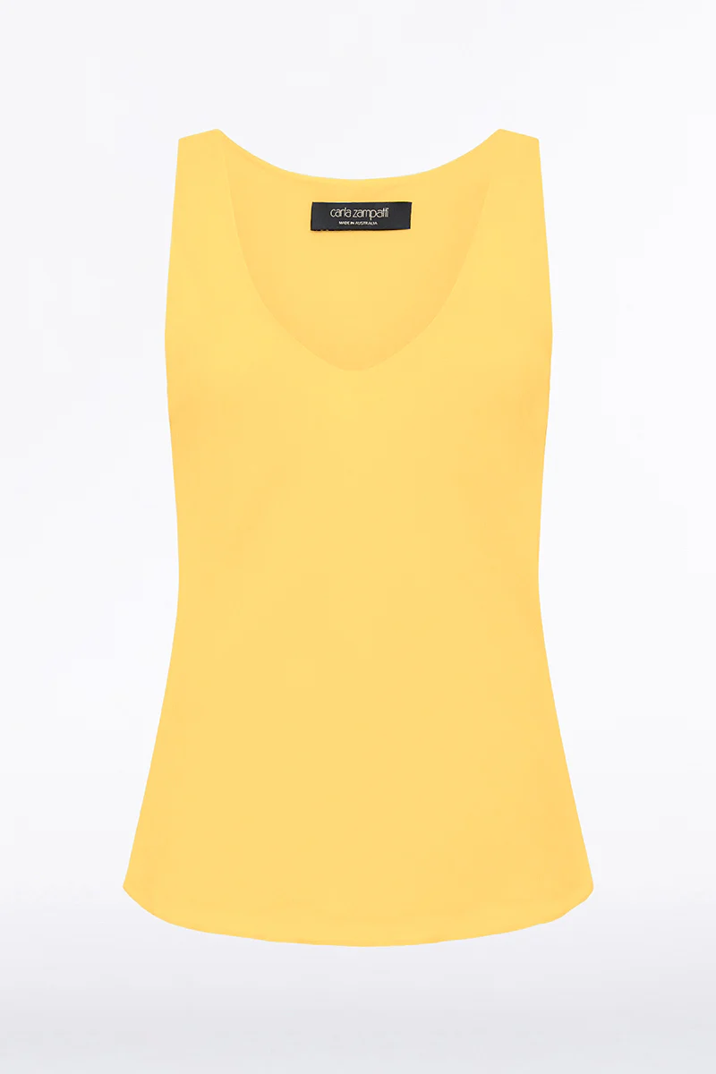 POLLEN GEORGETTE SCOOP NECK CAMI - Image 4