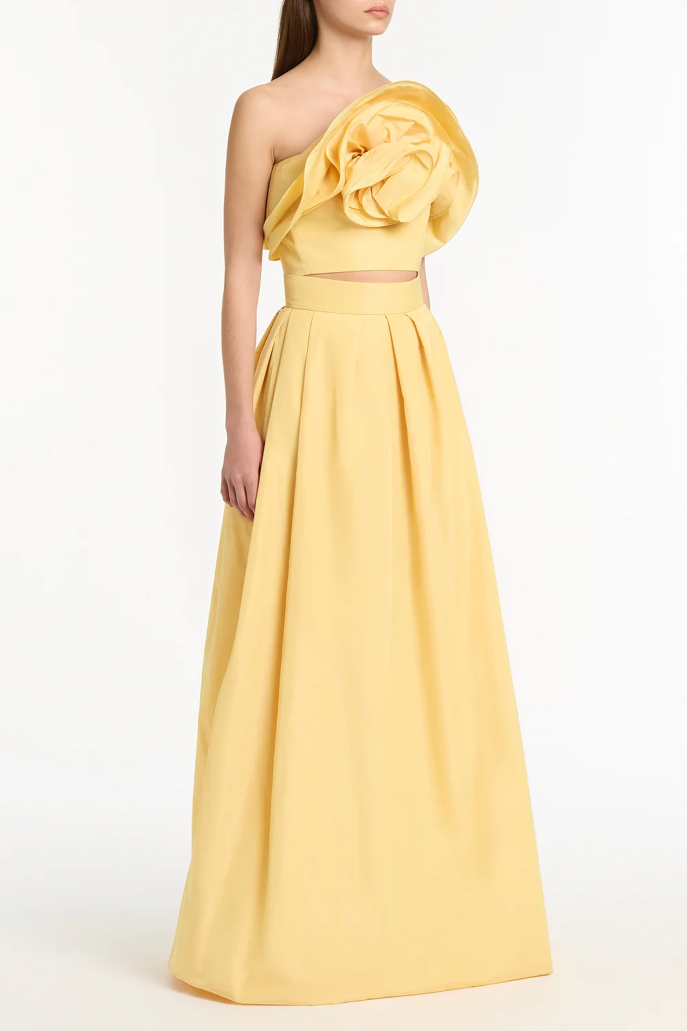 POLLEN TAFFETA BUBBLE MAXI SKIRT - Image 2