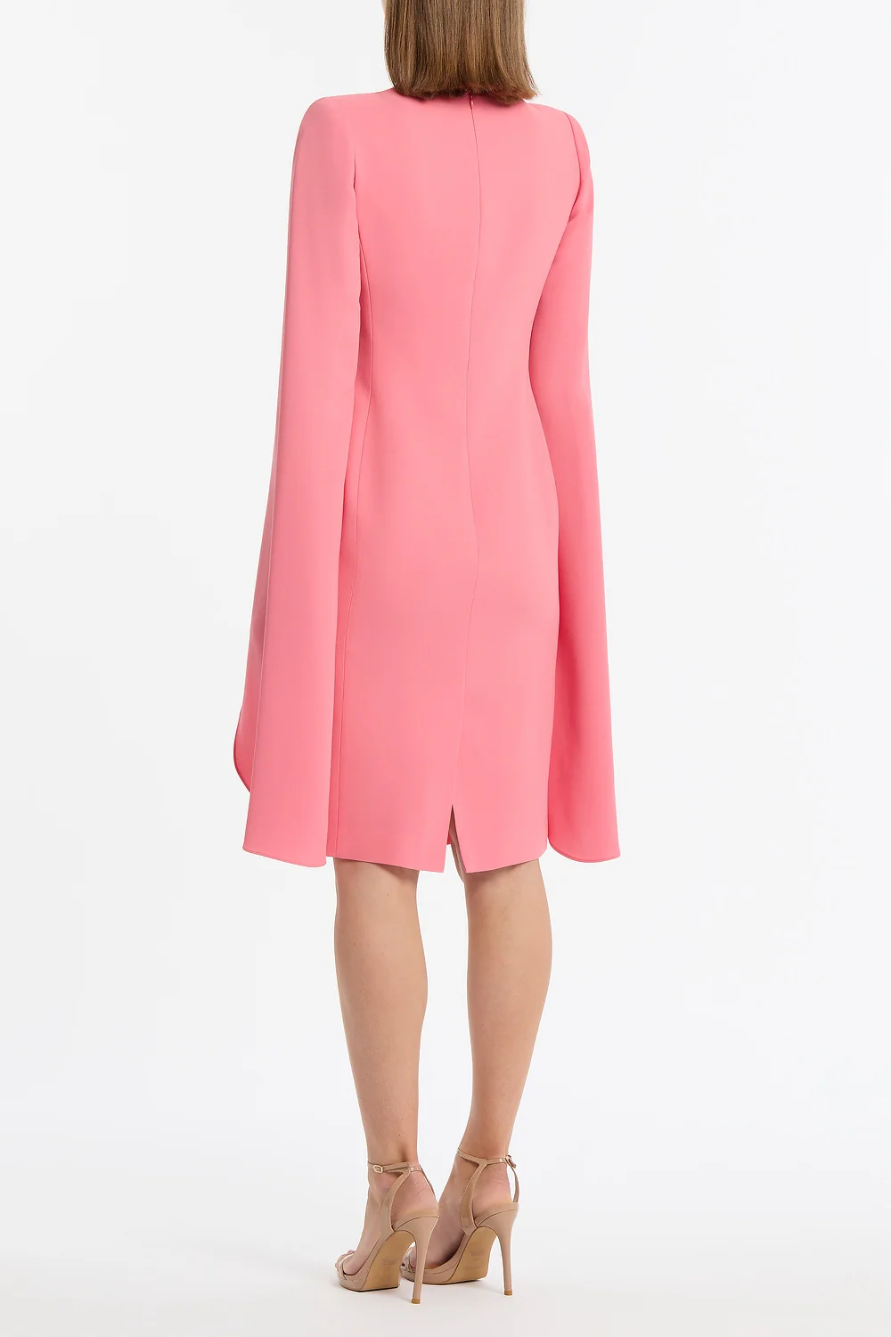 ROSE PINK CREPE LOVERO DRESS - Image 2