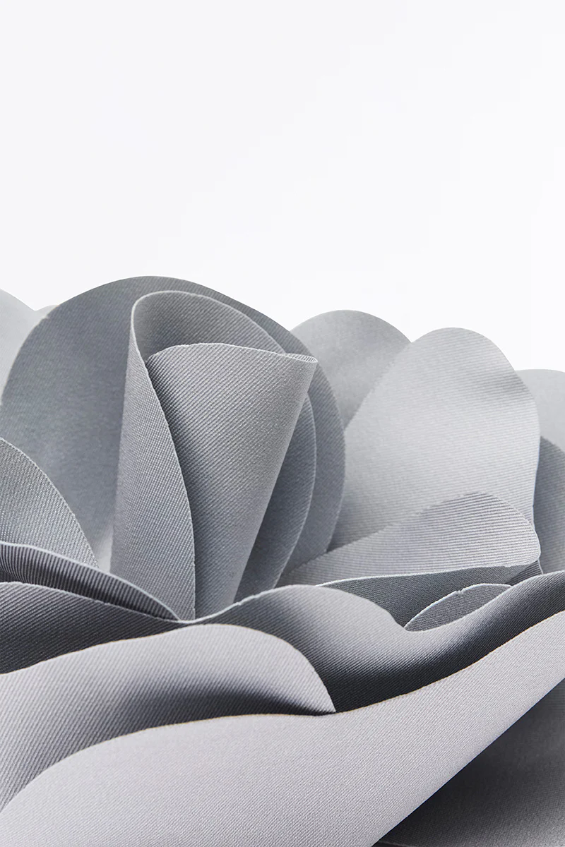 SILVER FIORE BROOCH - Image 2