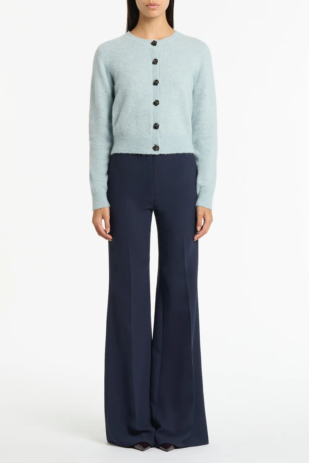 SNOWBIRD BRUSHED KNIT CARDIGAN
